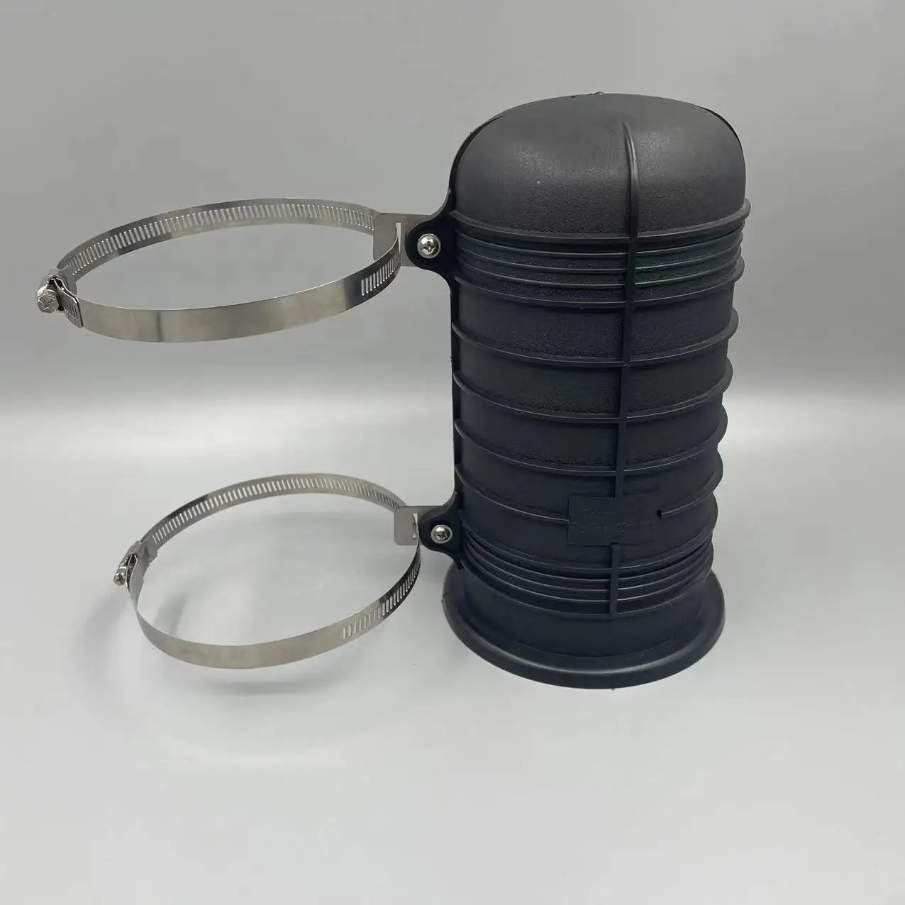 Simple style 24 48 96 cores dome Vertical heat shrink seal mini fiber optic spliter closure 1in 3 out fiber optic joint box FTTH