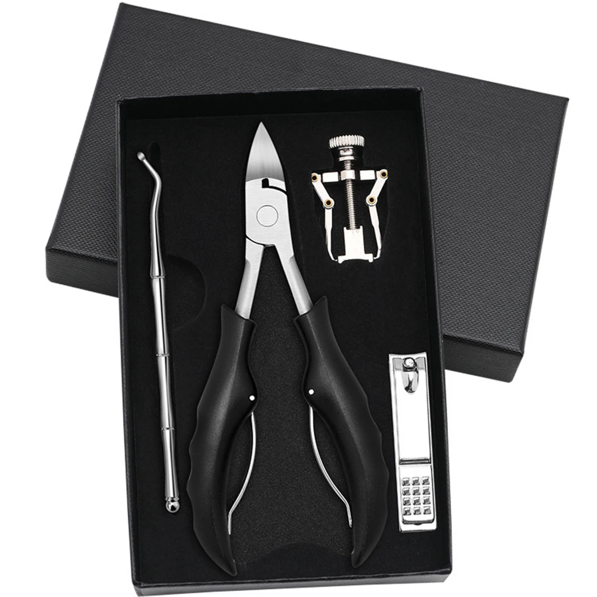 Factory Hot Sale Stainless Steel Black Cuticle Nipper Manicure Tool sharp Cuticle Nipper