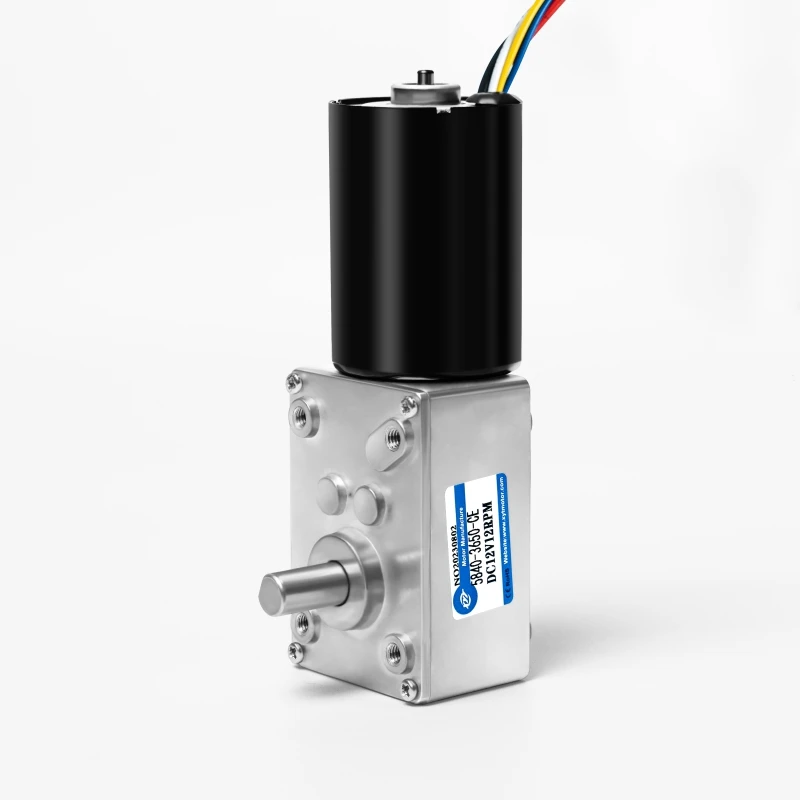 XYT 5840-3650 Turbine Worm Speed Reducer - 10W Brushless Motor