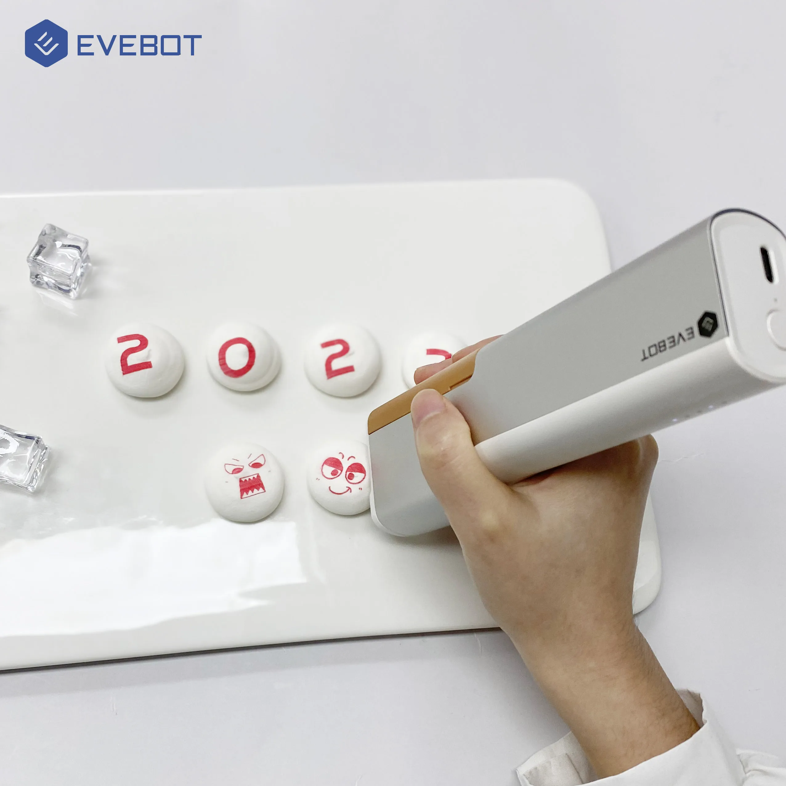 プリンター・複合機 EVEBOT PRINTPEN EVEBOT PrintPen Portable Edible Ink Printer for Food - OEM