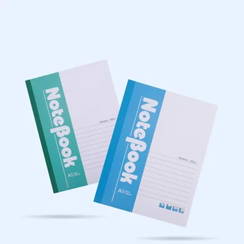 Custom A5 Notebook Personalized Notepad with Paper Cover for Corporate Company Business Meeting Minutes Cover Page Printing