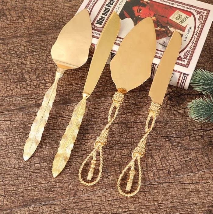 Wedding Supplies Cake Knife and Server Set Cake Pizza Pastry Shovel Knife