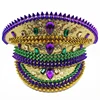 Purple, golden, green