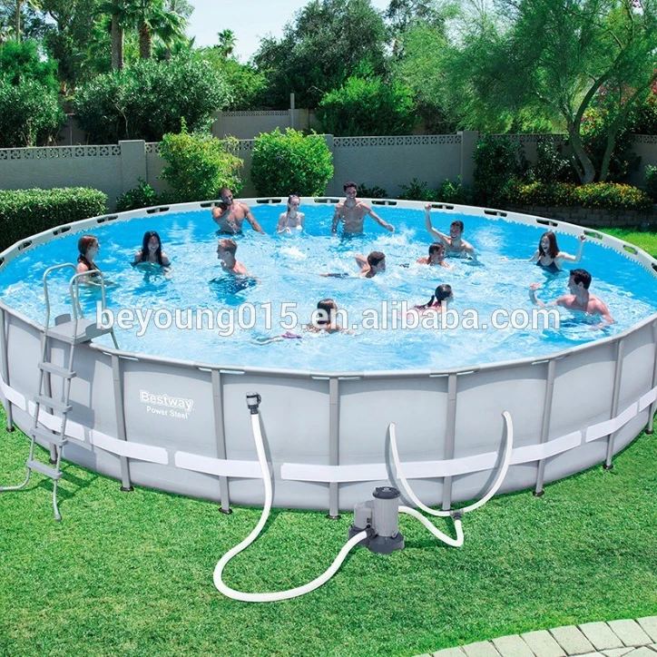 26 Ftx52 In Power Steel Frame Pool Biggest Round Above Ground Pool Buy Biggest Round Above Ground Pool Above Ground Stainless Steel Pools 26 Ft Above Ground Pools Product On Alibaba Com