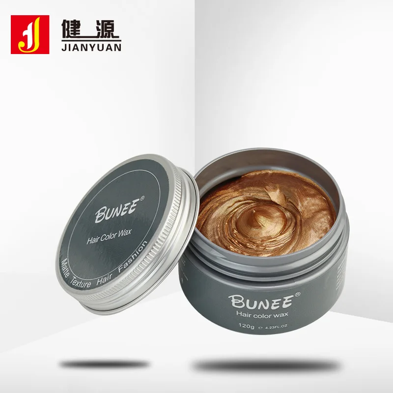120g Hair Styling Clay Coloring Wax Temporary Hair Color Wax
