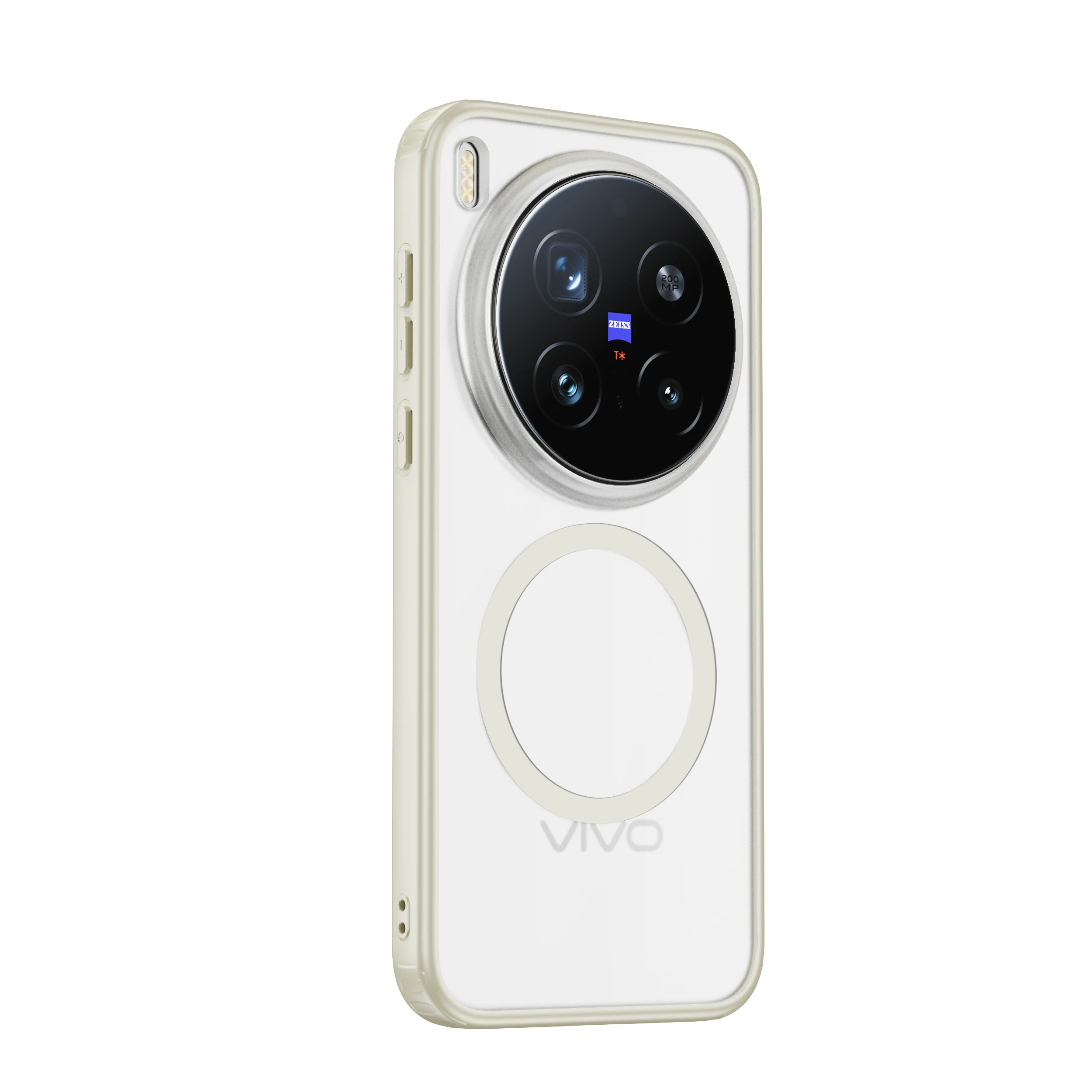 High Quality Frosted SkinTexture Shockproof Magnetic Suction Phone Case for Vivo X300pro Popular Fashion Mobile Phone Protective
