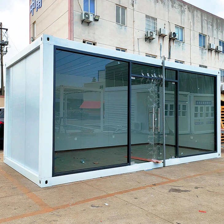 Prefab Modular Container Retail Store Building Prefabricated Shopping Mall Container House Home