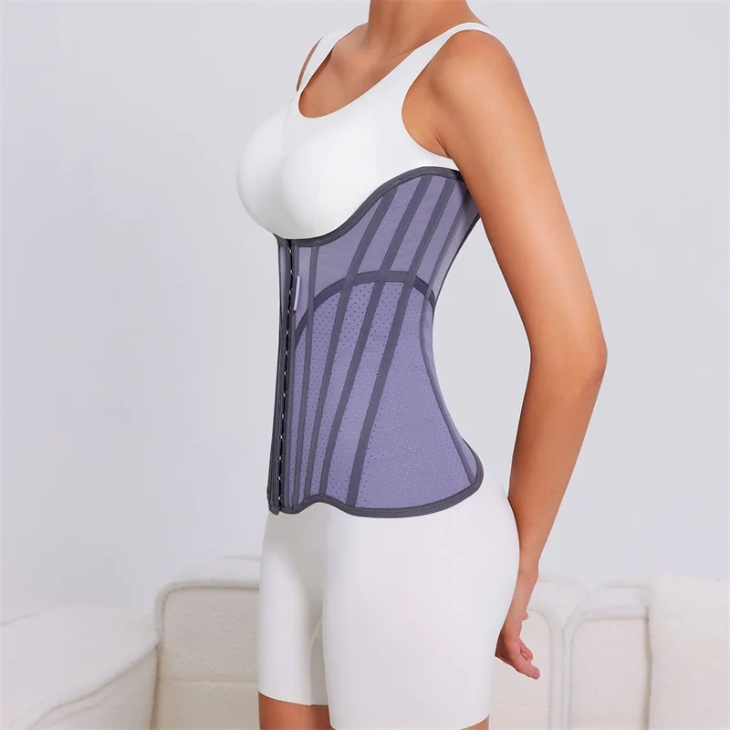 MISTHIN Body Women Trimmer Cincher Corset Double Belt Wrap Girdle Tummy Control Shaper Waist Trainer Shaperwear for Women details