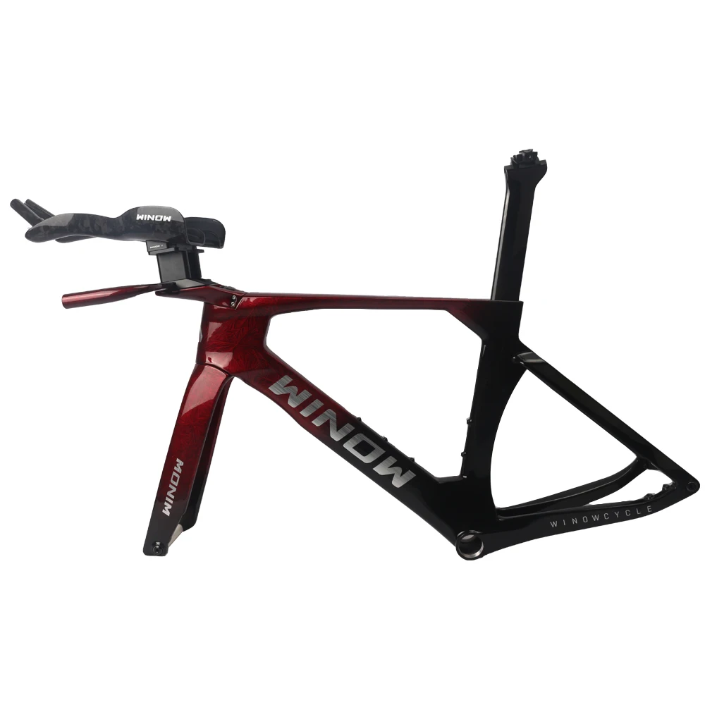 Winowsports 2025 Carbon TT Frameset TT129 - 700x28C Disc Brake