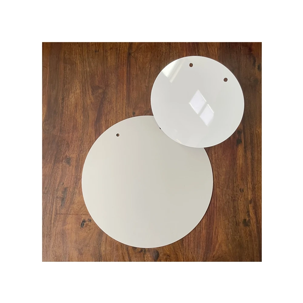 Decorazione Della Targa Di Sublimazione Vuota In Alluminio Bianco - Foto 6