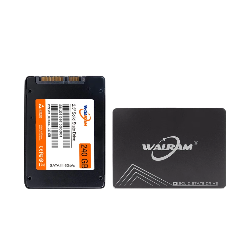 Walram 2.5-inch SATA3 SSD 120GB/240GB/256GB/512GB/1TB MLC 3D NAND