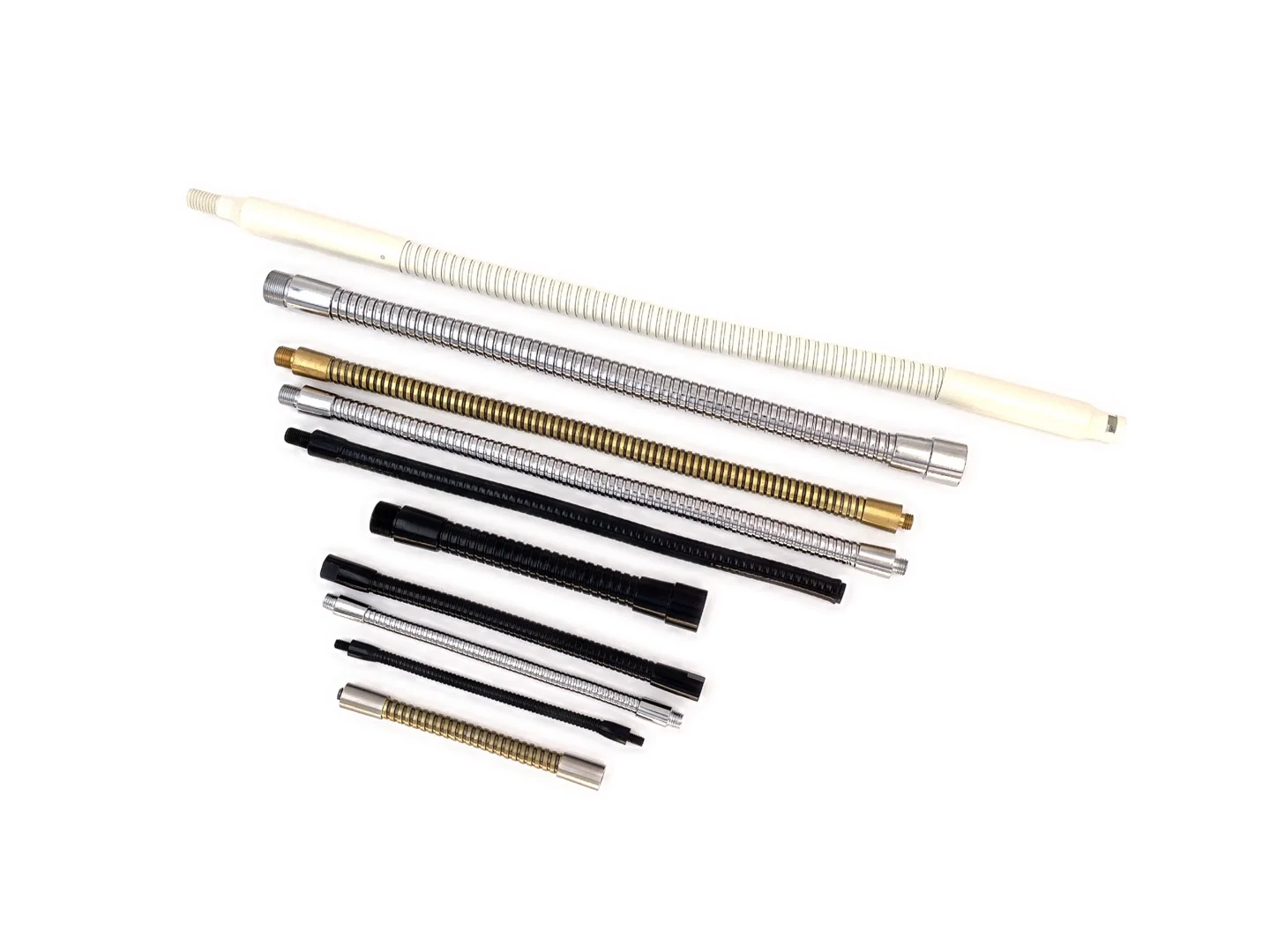 Factory  Gooseneck Customize All Sizes Flexible Metal Gooseneck Tube Microphone Stand Gooseneck LED Lamp Hose Snake Tube