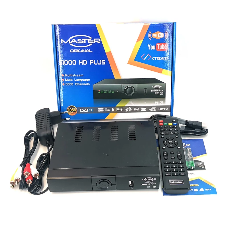 Factory Direct DVB S2 Master Satellite Tv Receiver  DVB-S2 TV Digital Free to Air Decoder