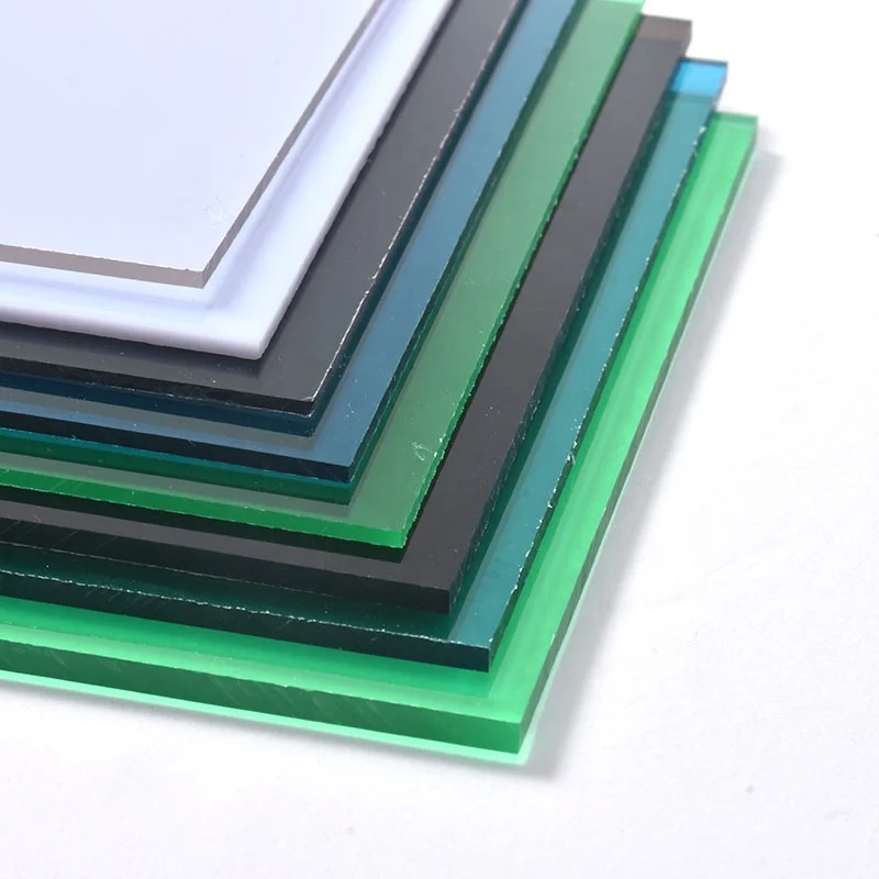 3MM Clear Transparent Color Polycarbonate Solid Sheet for Greenhouse Building Material
