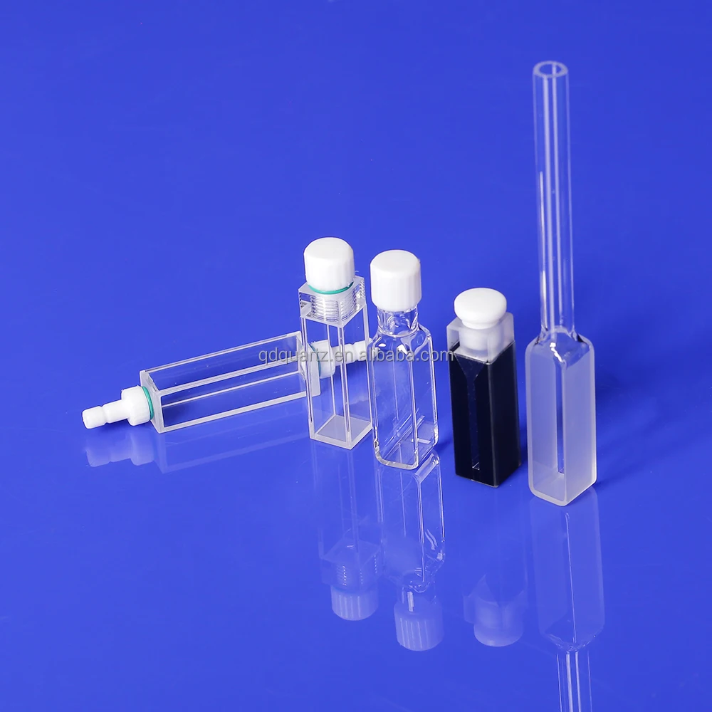 Clear Uv Quartz Cuvette Quartz Flow Cell Cuvette Price For Visible