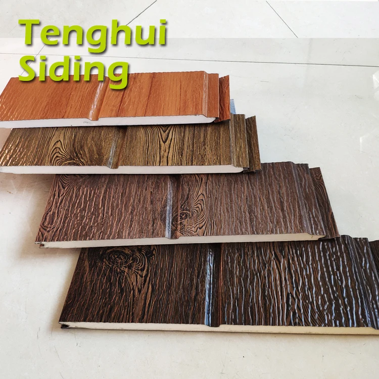 Decorative Polyurethane Sandwich Insulation Panel for Exterior Wall
