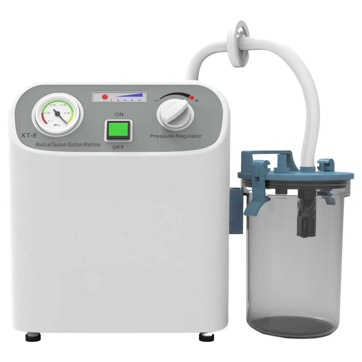 Home Use Portable Sputum Aspirator Unit With Low Noise Battery Operated