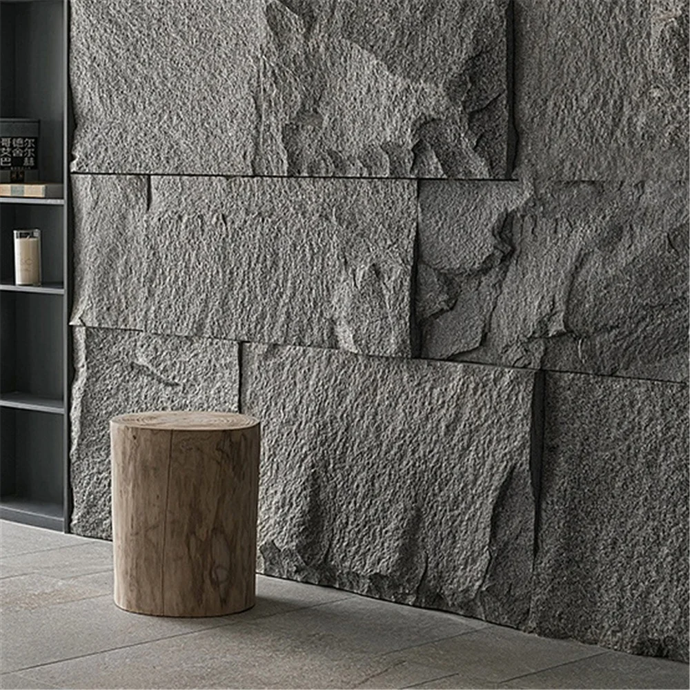 PU Polyurethane Mushroom Stone Lightweight Easily Installation Faux Culture Artificial Stone
