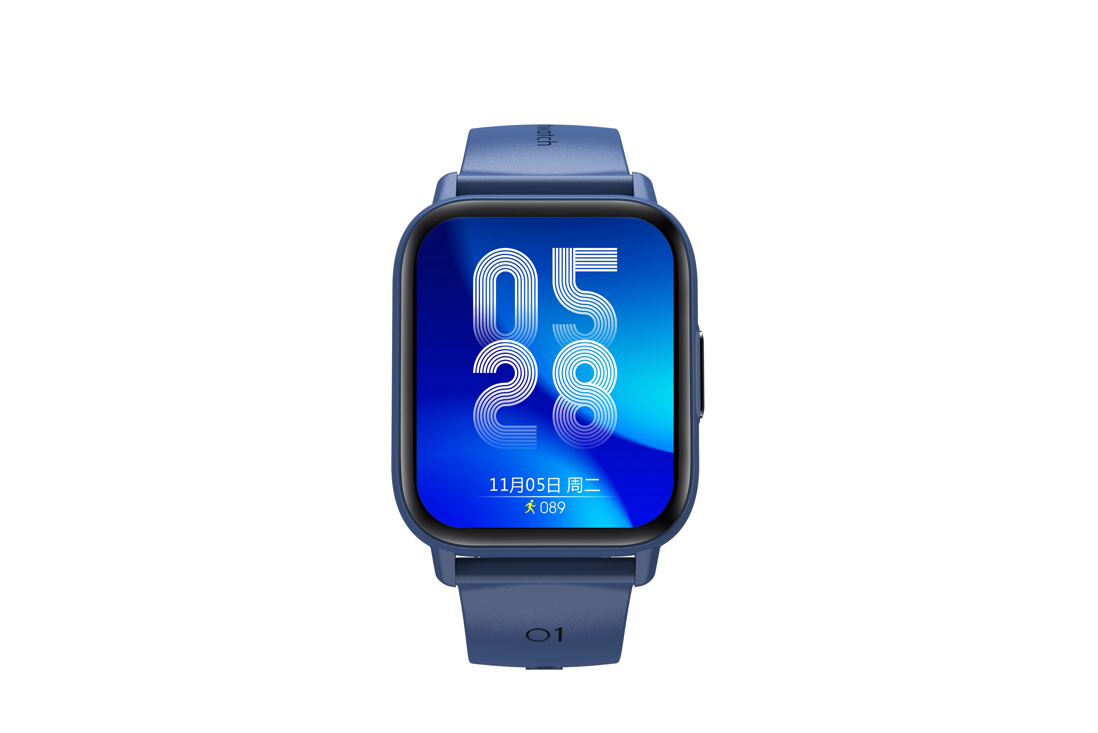 Relógio inteligente com monitor de temperatura, de fitness, para