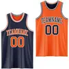 Navy-orange White