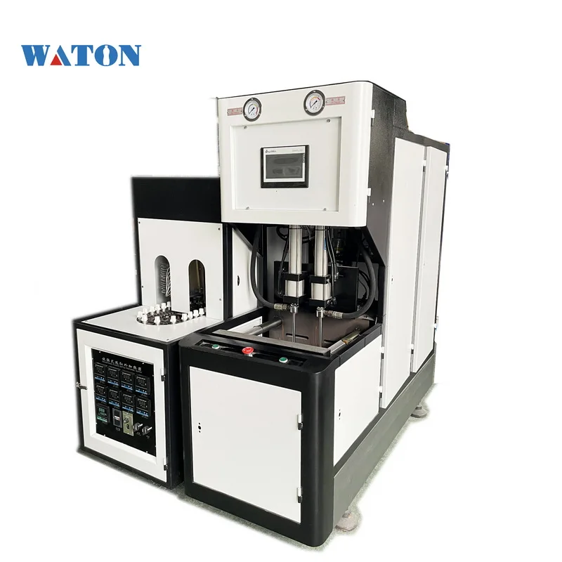 100Ml 330Ml 500Ml 1L 2L Mineral Pure Water Bottles Plastic Bottle Blowing Machine Price Semi Automatic Stretch Blowing Machine