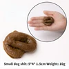 Caca de perro pequeña: 5*4*1.5cm Peso: 10g