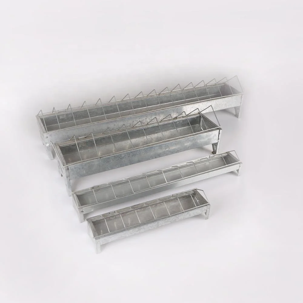 Free Sample Chicken Feeder Metal BSCI Certificate Poultry Farm Equipment Galvanized Metal Chicken Poultry Feeders and Drinkers
