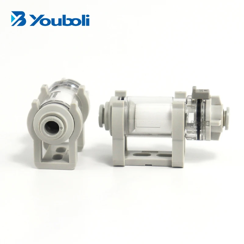 YOUBOLI Venda Direta Atacadista Conector Rápido Miniatura Tipo SMC ZFC Nova Condição Conexões de Gerador de Vácuo Pneumático Ar de Trabalho