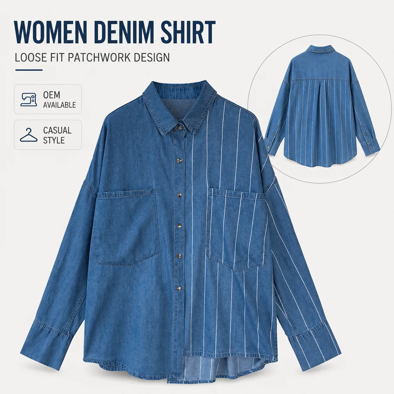 Casual Women Shirts Solid Color Button Lapel Long Sleeve Blouses Loose Cotton Linen Streetwear Shirts for Women Knitted Female