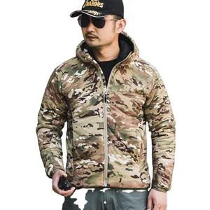 Calldragon Tactical Outdoor Thermal Jacket Waterproof  Training Cotton-padded Camouflage Winter Mens Jackets Camouflage Uniform