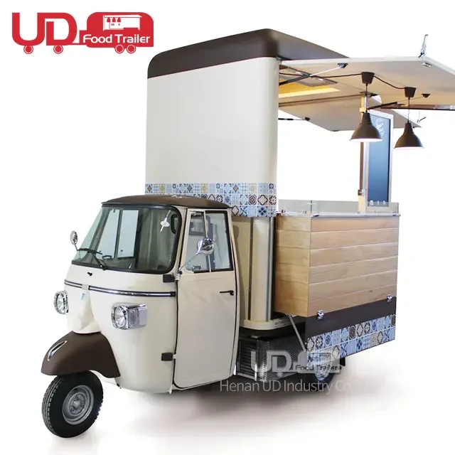 Street Food Truck Triporteur CafÃ© Ambulant Occasion Ape 150