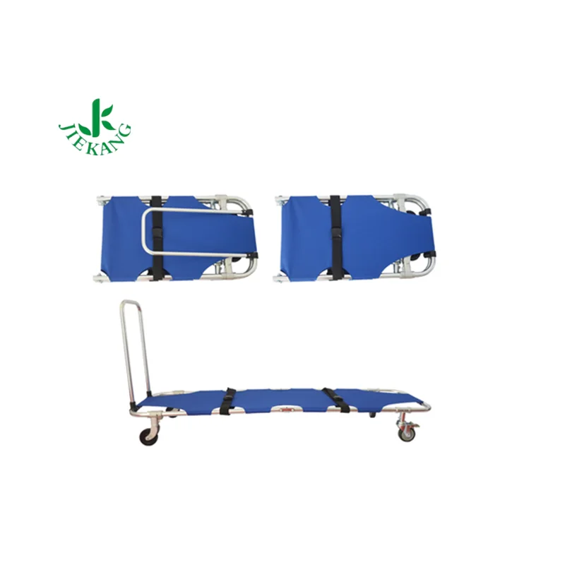 Most Popular Portable Collapsible Hospital Medical Patient Transfer Folding Stretcher