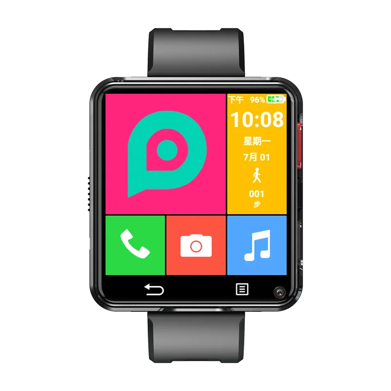 Detachable Mini Phone 4G Internet Smart Watch 2.64Inch Screen Android 5MP Camera 1200Mah Battery Smartwatch for Men (3GB+32GB)