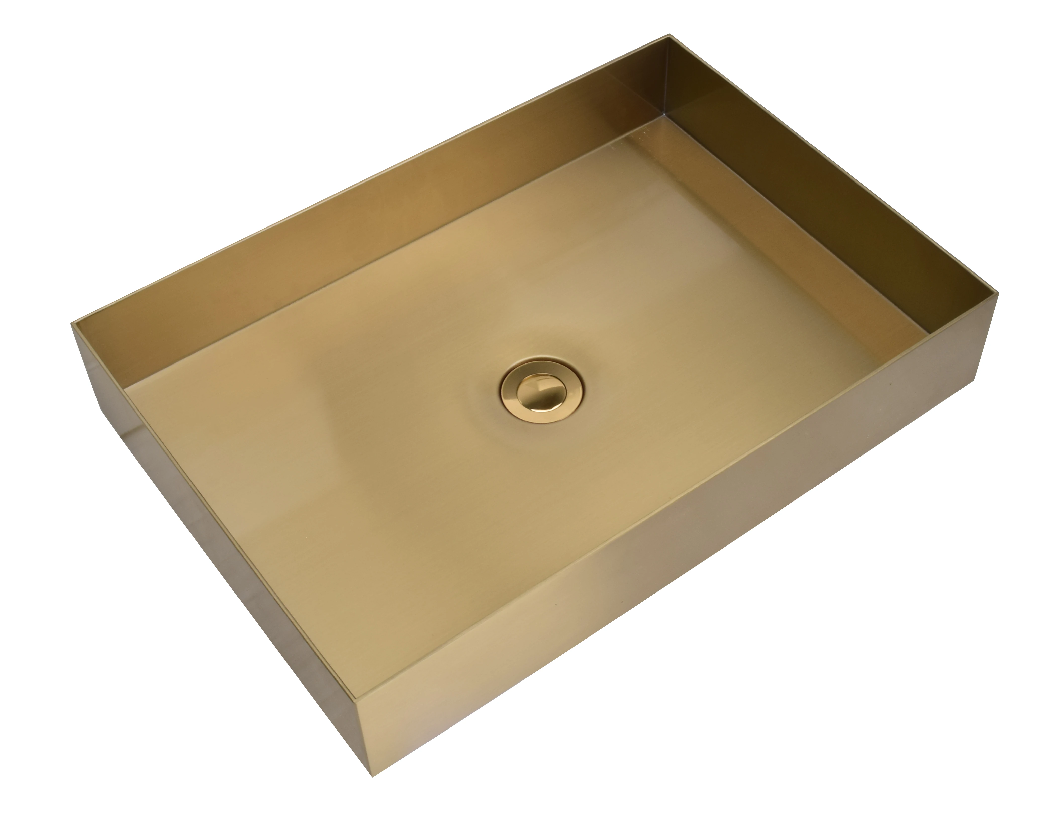 Rectangular Bathroom Stainless Steel Sink Above Counter With Pvd For Modern Style Buy Bathroom Sink Rectangular Bathroom Stainless Steel Sink Above Counter With Pvd For Modern Style Buy Bathroom Sink