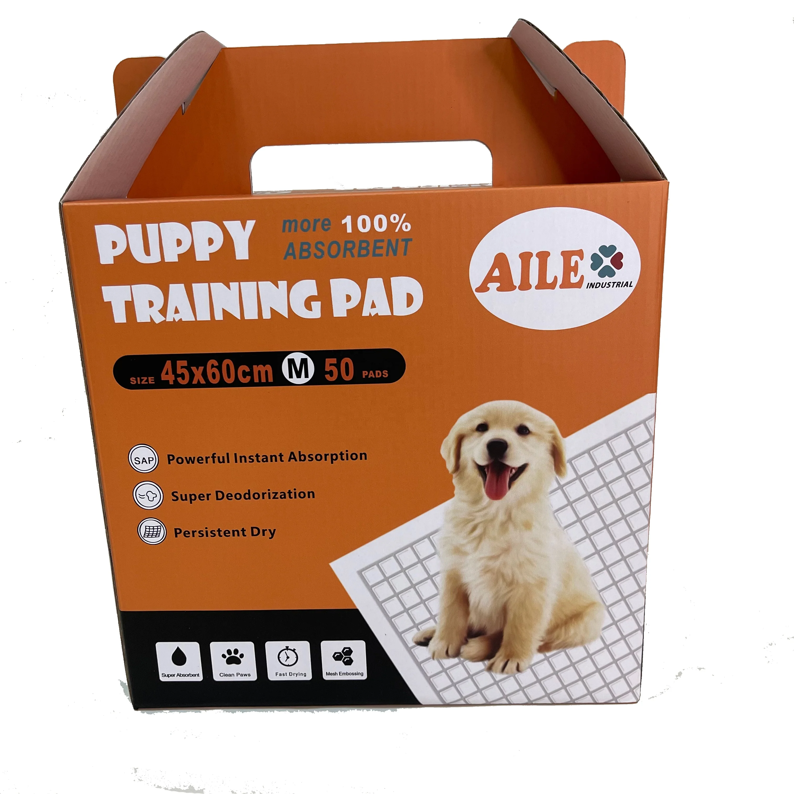 prevent leakage Lasting water lock Promotion Discount 5-layer Pee Pad for pets use High capacity Potty Training Underpad pee pad