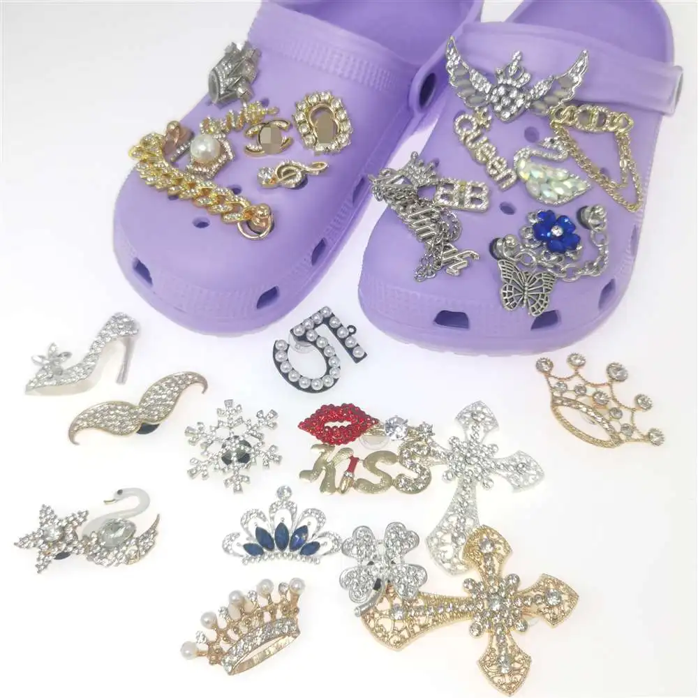 Brand Shoes DIY Charms For Croc Designer Charms Bling Girl Gift