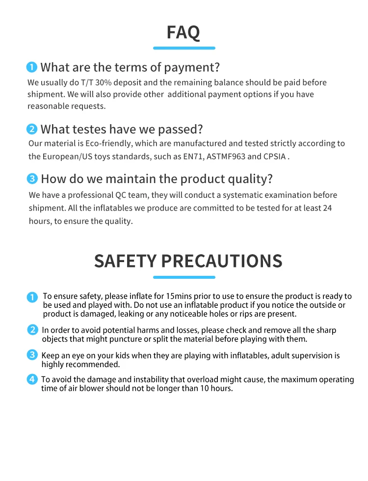 Outdoor Children Three Slide Jumping Inflatable Kids Bouncer Bouncy