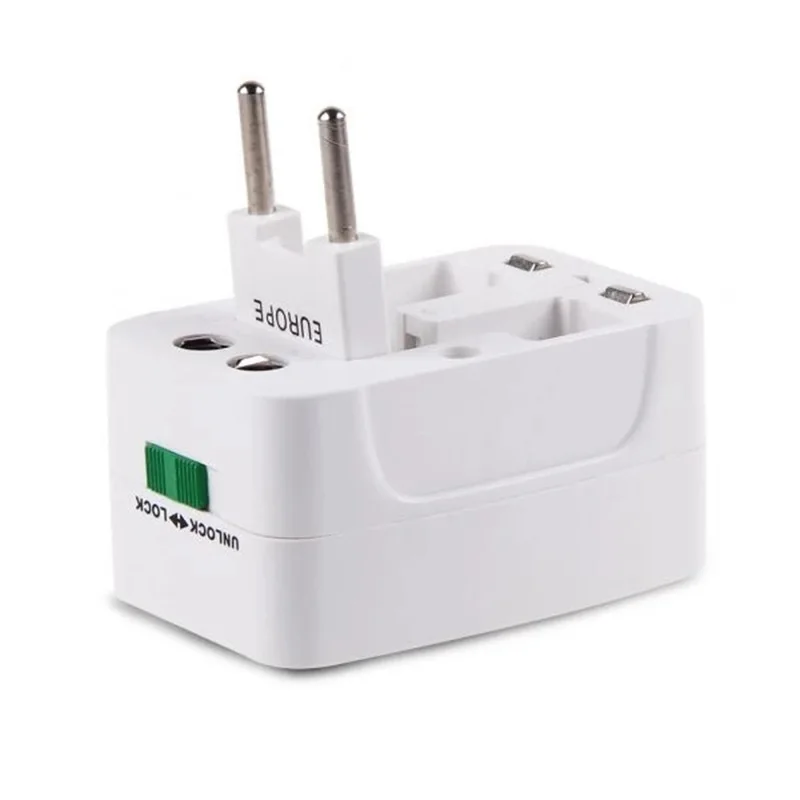 Multifunction Travel Plug Adapter All in One Converter Charger Worldwide Universal US UK AU EU Electrical Power Plug Adapter