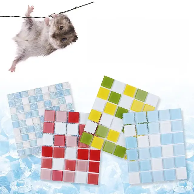Hamster Cool Pad Chinchilla Cooling Tile Pet Sleeping Mat Hamster Accessories for Summer