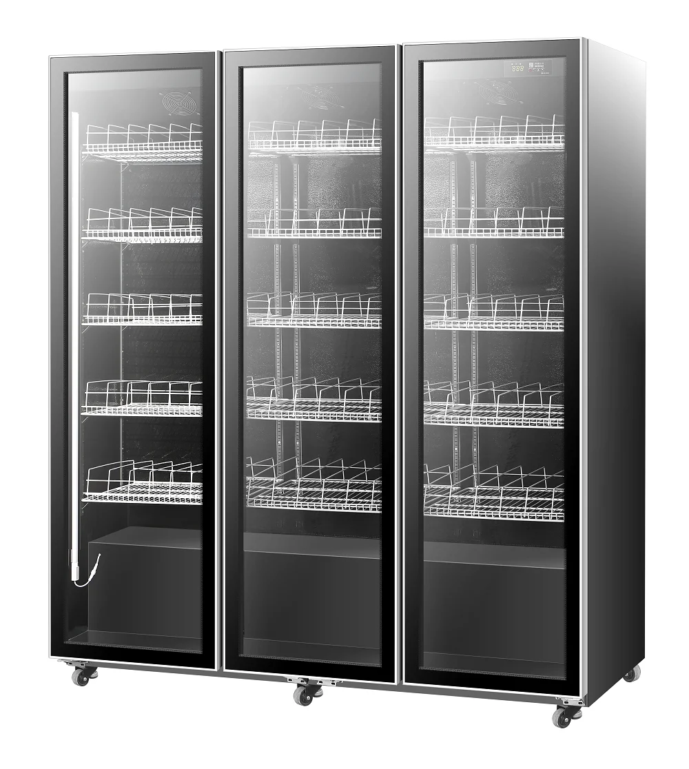 Cake Bread Pastry Display Refrigerator Wood Refrigerated Portable Wine Bottle Chiller Electric