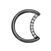 negro con diamantes