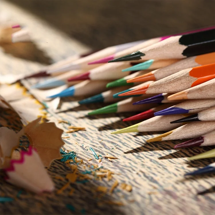 High Quality Eco Professional School Arts Drawing Oily 72 Color Pencil