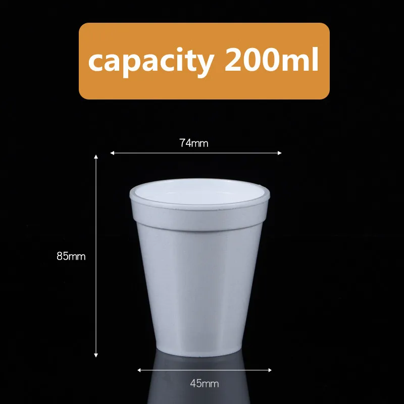 Custom 6 8 Oz 12oz Polystyrene Eps Disposable Coffee Foam Cup With Lid Buy Foam Cups 8 Oz,Eps