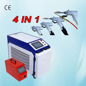 1500w Raycus Max Reci Compact Handheld Laser Welding Cleaning Machine 4 in 1 for Metal Steel Factory Price Water Cooling