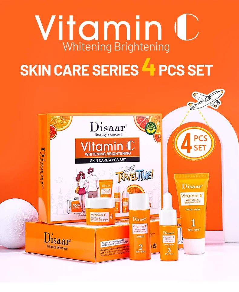 Skin Care Facial Travel Skin Care Sets New Whitening Facial Cream