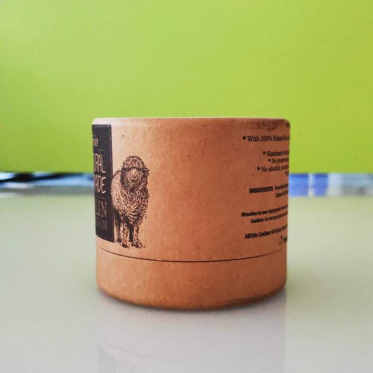 Cosmetic packaging biodegradable cosmetic cardboard containers jar