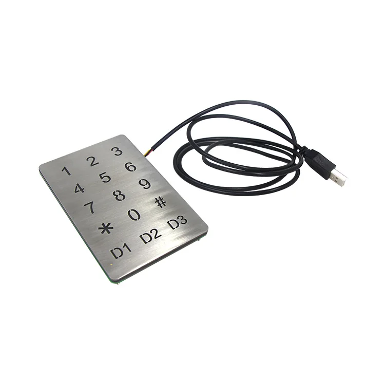 Optical touch keypad/Capacitive Touch Keypad/3x5 matrix backlight keypad