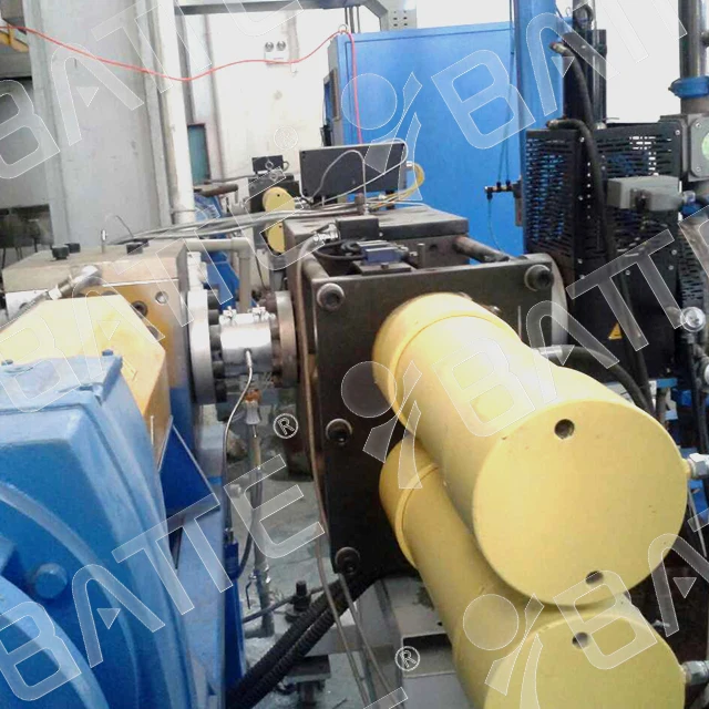 Automatic Plastic and Rubber Extruder Continuous Double Piston Hydraulic Screen Changer for Biopolymer