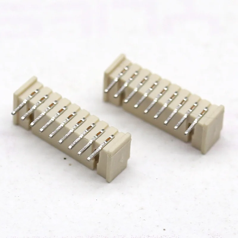 Pitch 1.25mm Height 4.7mm 2p-16pin Connector JST Jumper Terminal 8 Pin Shell Cable Wafer Single Row Right Angle Connector