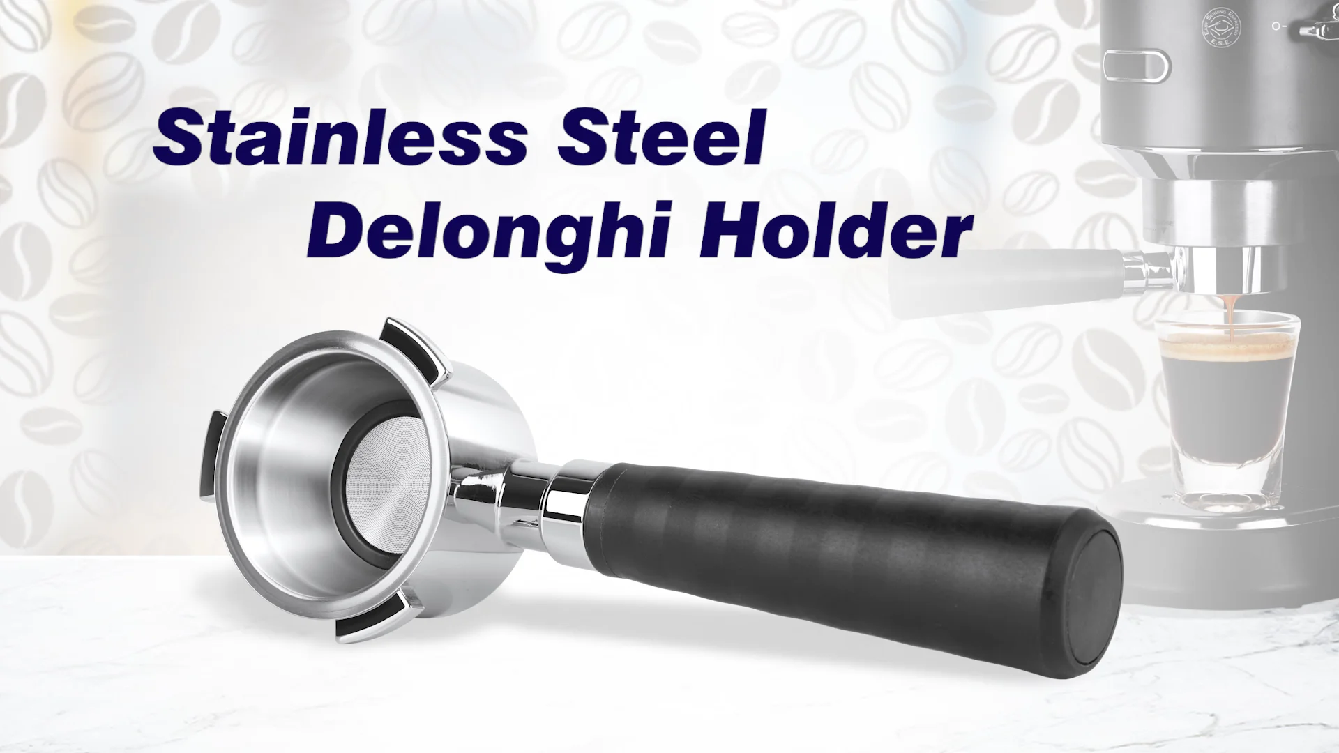 Single Hole Portafilter 51mm Delonghi EC680 EC685 Professional